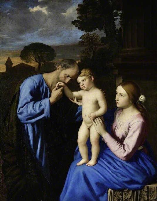 La Sainte Famille - Giovanni Battista Salvi