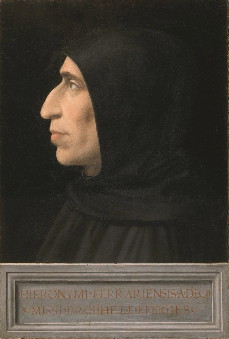 Portræt af Jérôme Savonarola - Fra Bartolomeo