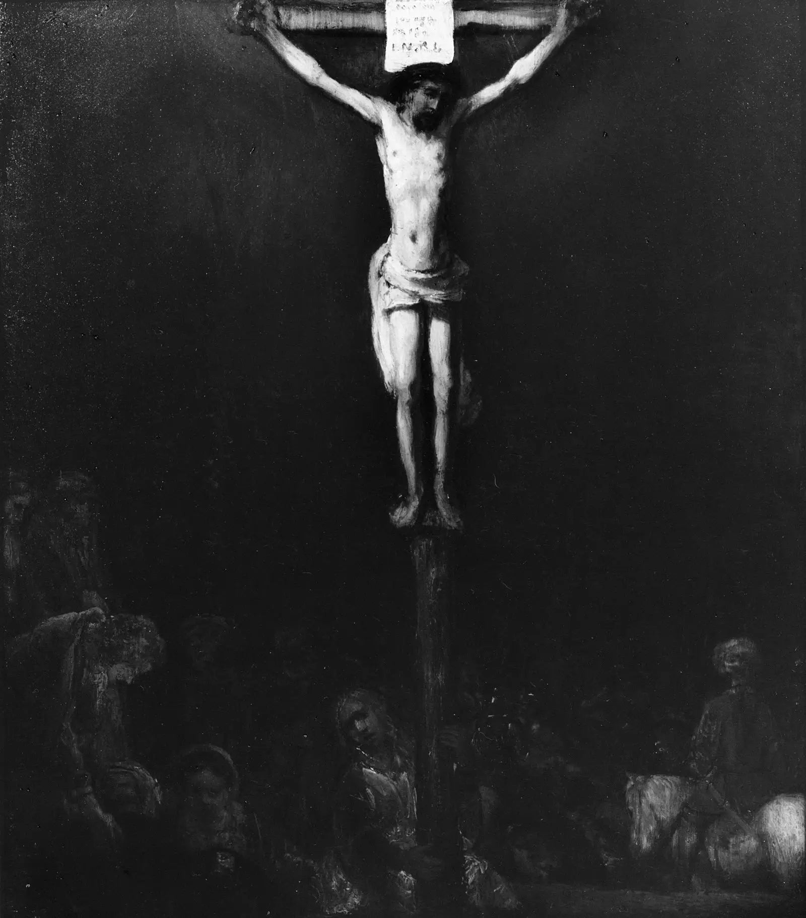 Reproduction du tableau « Crucifixion - Rembrandt » par Alpha Reproduction en peinture à l’huile