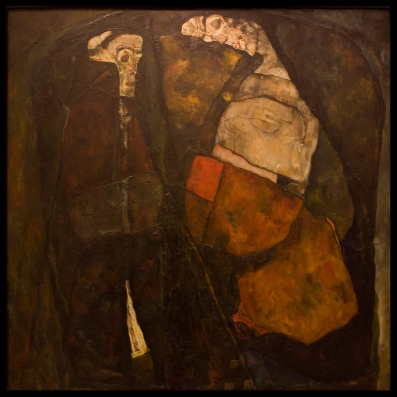 Død og ung pige - Egon Schiele