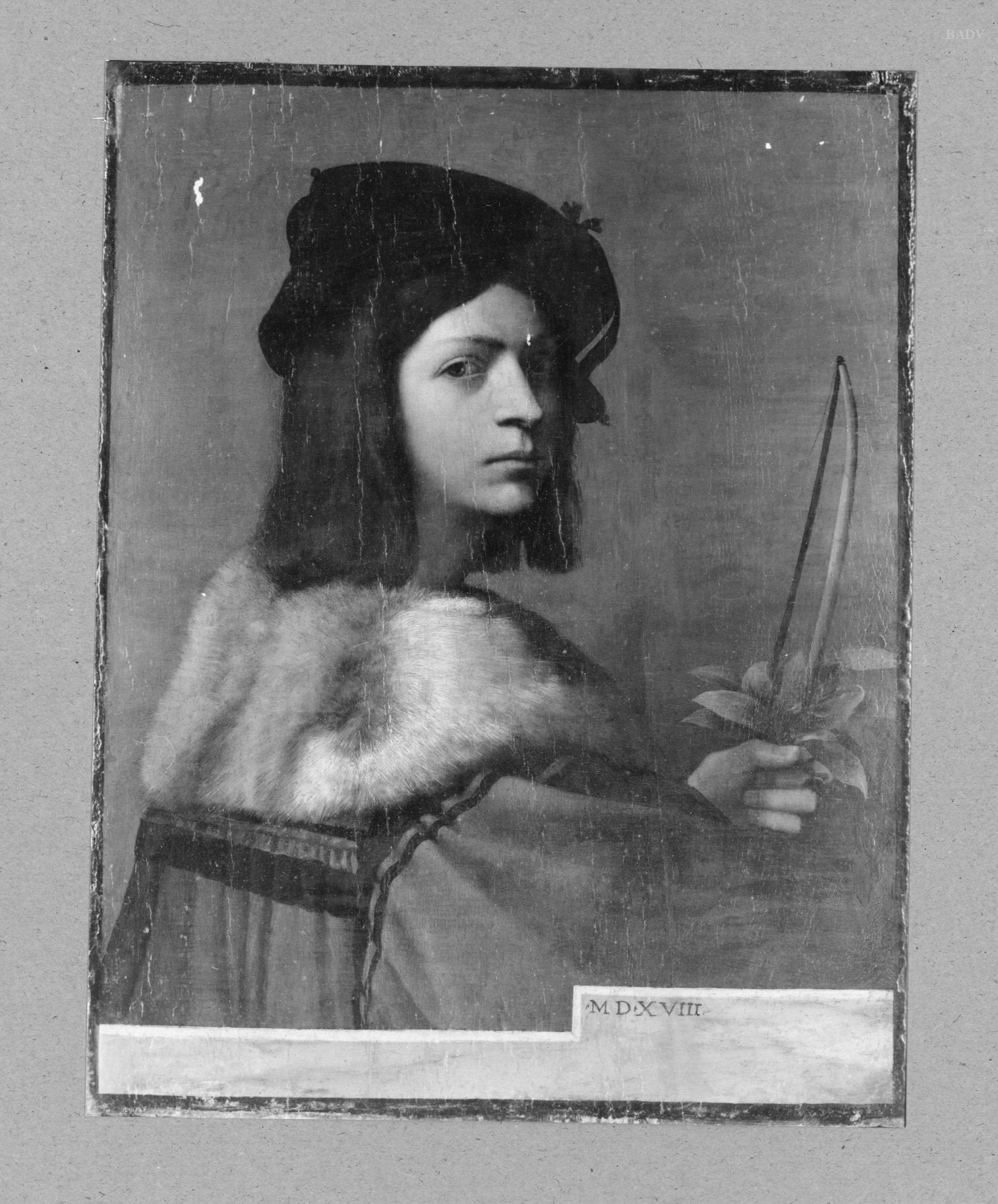 Le joueur de violon - Sebastiano del Piombo - Alpha Reproduction