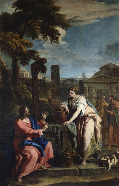 Le Christ et la Samaritaine - Sebastiano Ricci - Alpha Reproduction