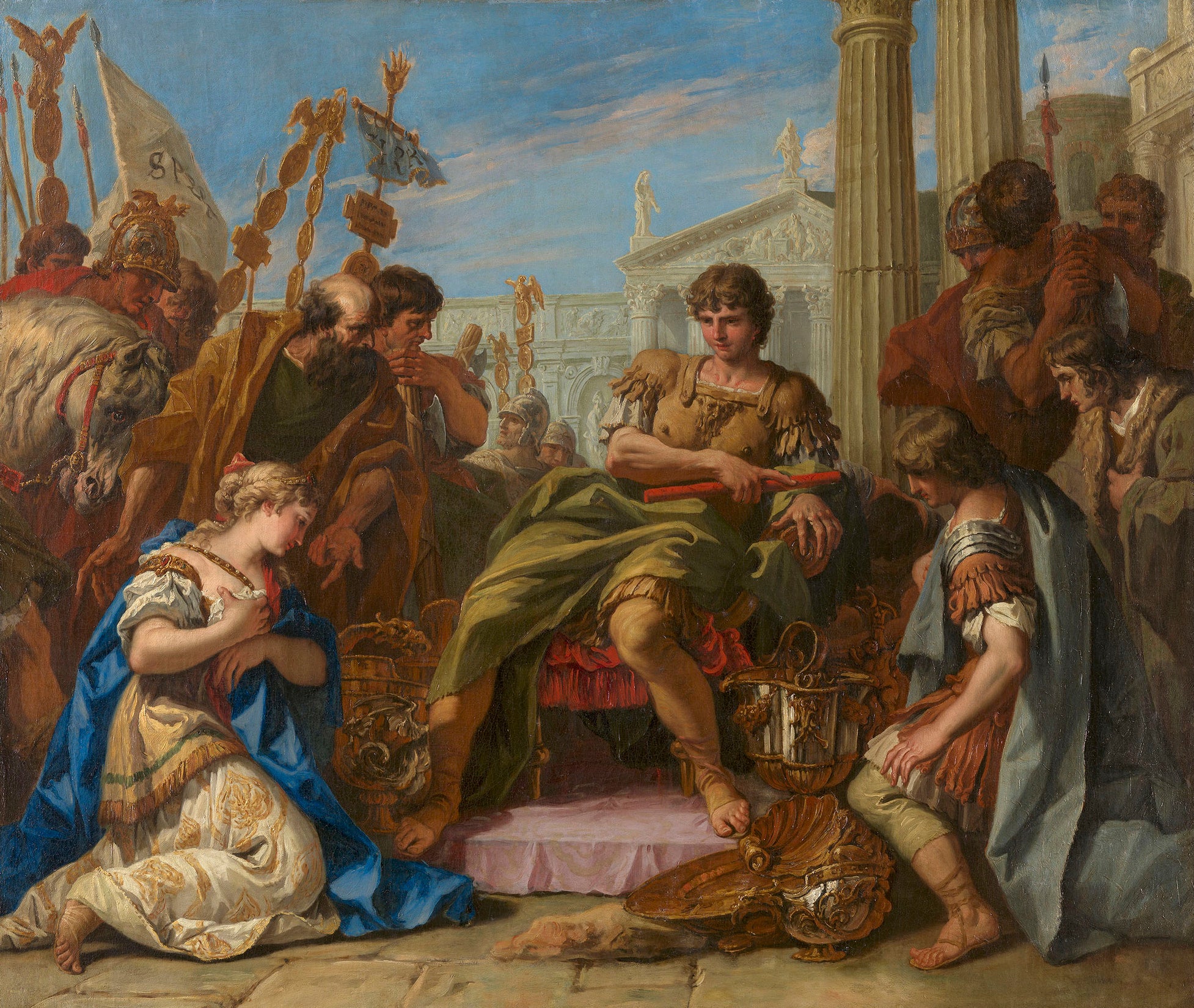 La continence de Scipion - Sebastiano Ricci - Alpha Reproduction