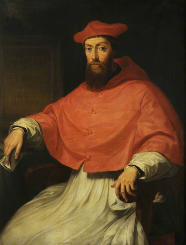 Cardinal Reginald Pole (1500–1558) roturier (vers 1511–1516) - Sebastiano del Piombo - Alpha Reproduction