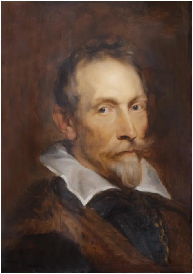 Johannes Woverius (Jan van den Wouwer) (1576-1636) - Antoine van Dyck - Alpha Reproduction