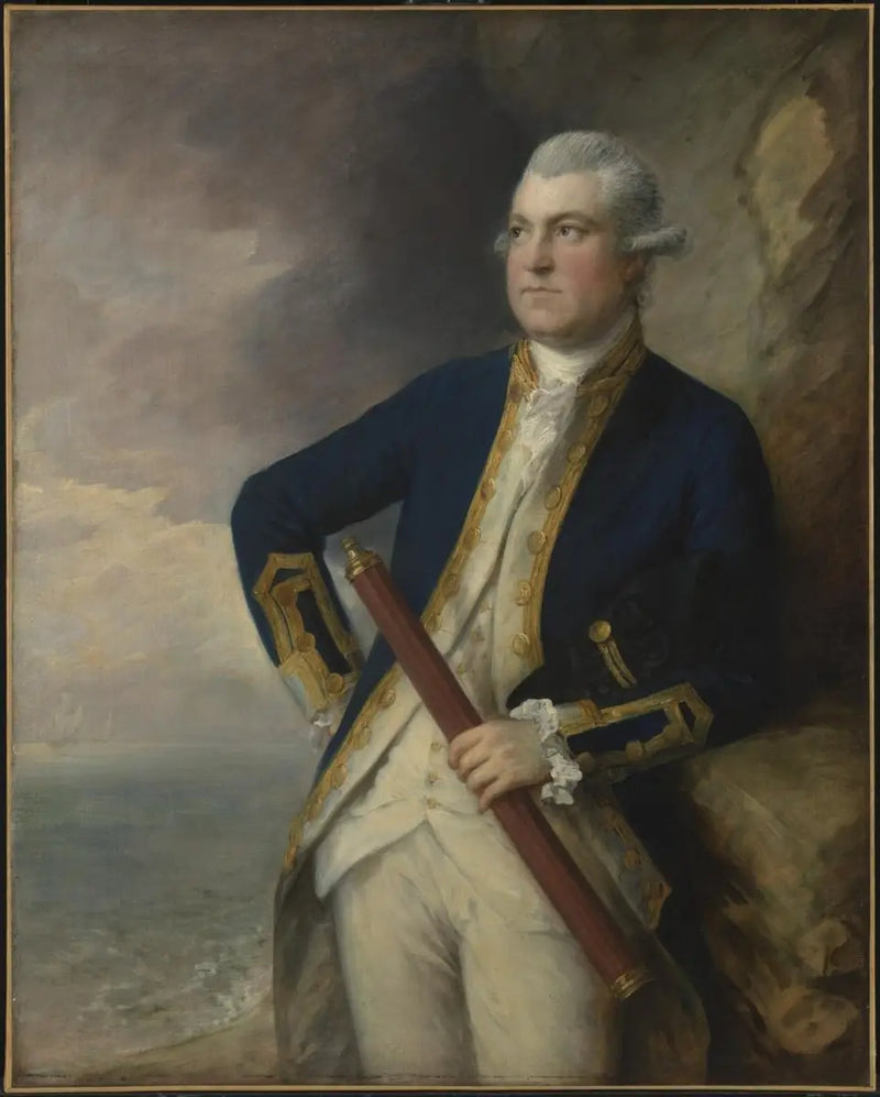 Admiral Sir Charles Thompson, baronnet - Thomas Gainsborough