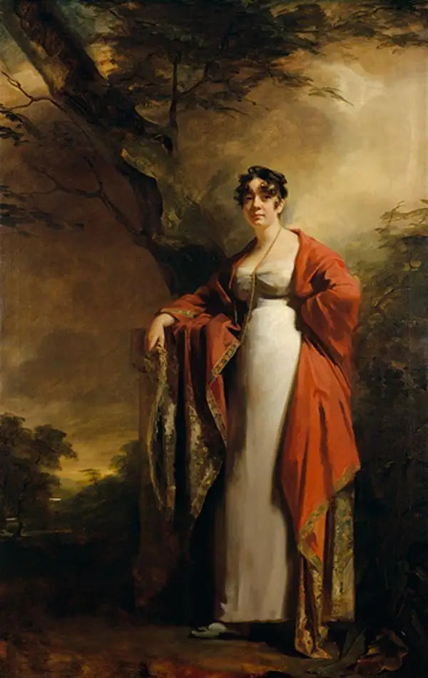 Frances Harriet Wynne Mme Hamilton de Kames (1786 - 1860) - Henry Raeburn - Alpha Reproduction