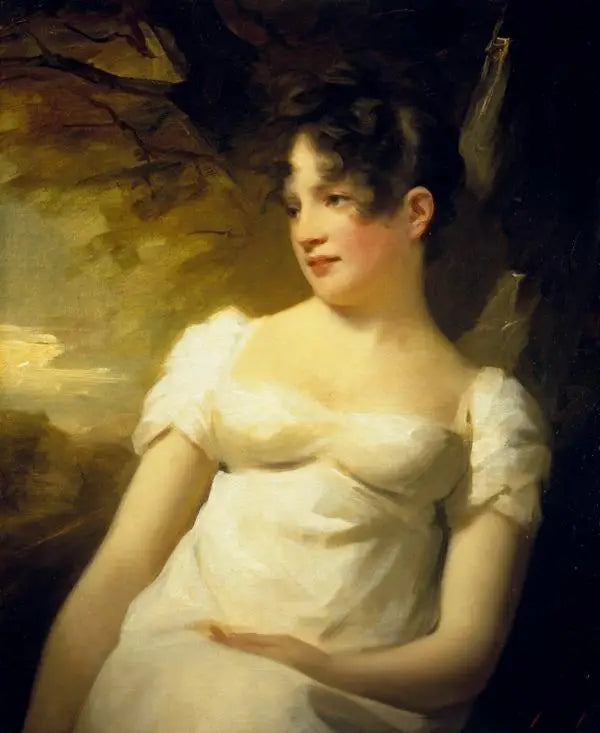 Mademoiselle Lamont de Greenock - Henry Raeburn - Alpha Reproduction