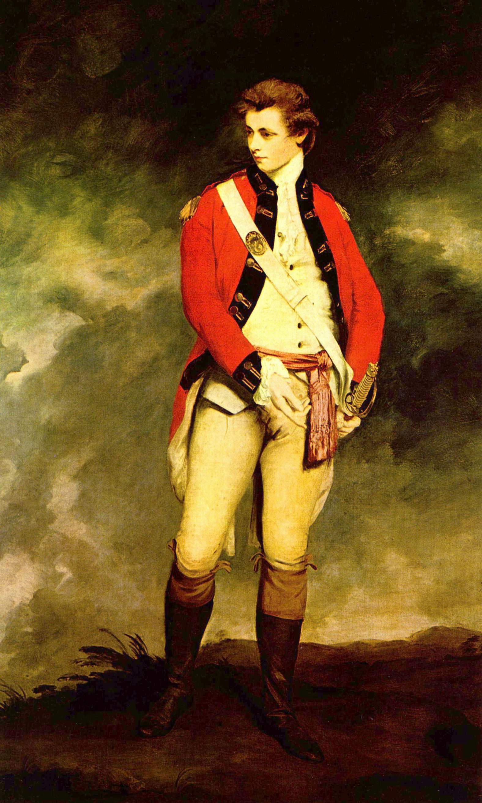 Capitaine John Hayes St Leger (1756–1799) - Joshua Reynolds