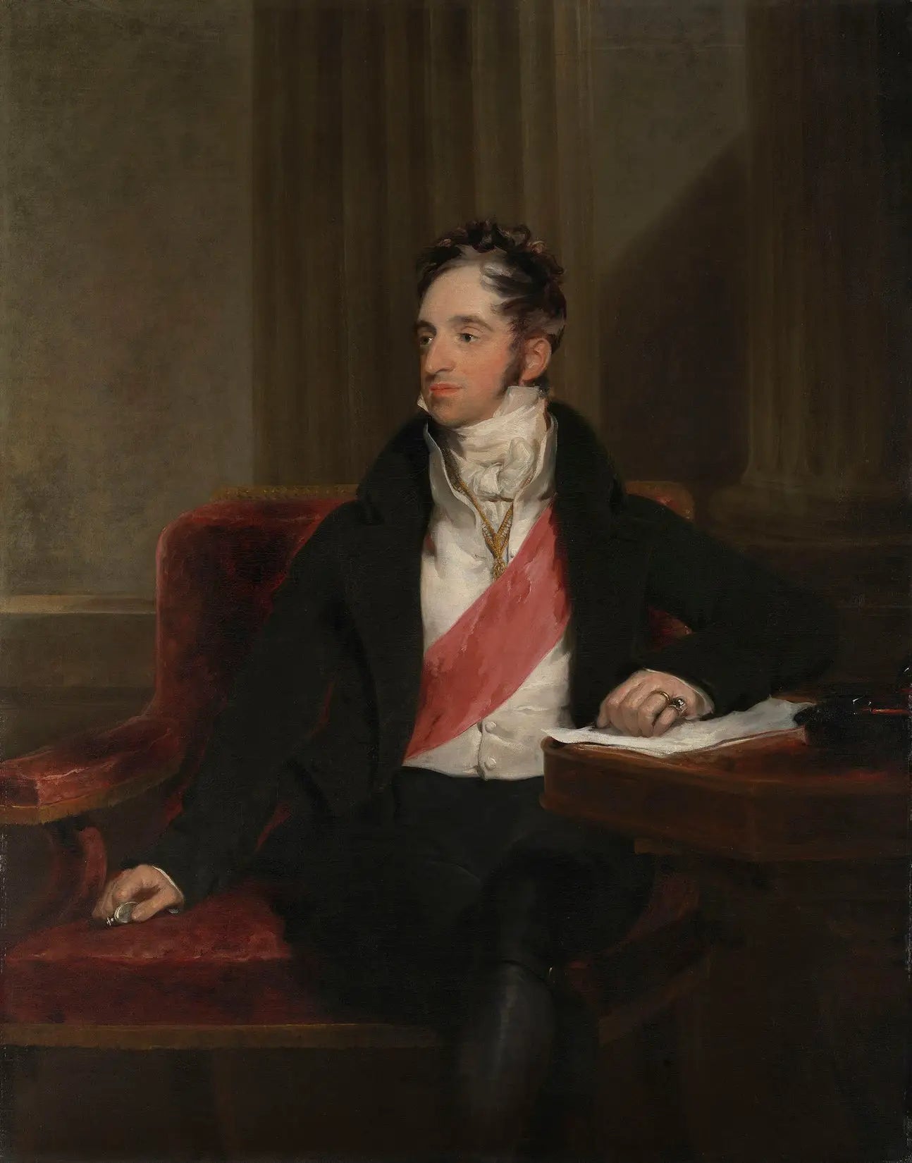 Charles Robert comte de Nesselrode (1770-1862) - Thomas Lawrence - Alpha Reproduction