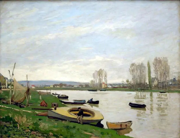 Seinen ved Argenteuil (1872) - Alfred Sisley