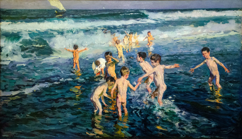 Strandskurke, Valencia - Joaquín Sorolla