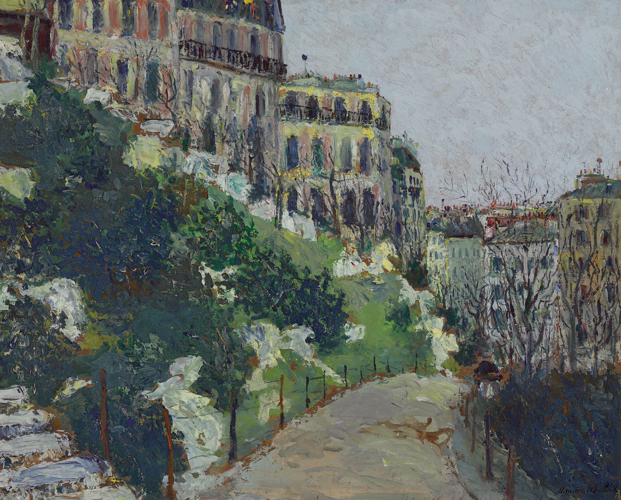 Square Saint-Pierre à Montmartre - Maurice Utrillo