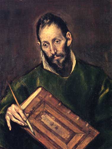 Luc evangelisten - El Greco