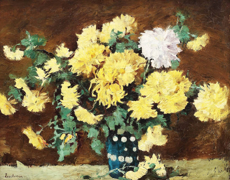 Chrysanthèmes jaunes - Ștefan Luchian