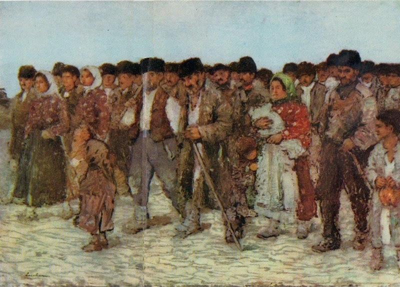 Le Partage du maïs - Ștefan Luchian