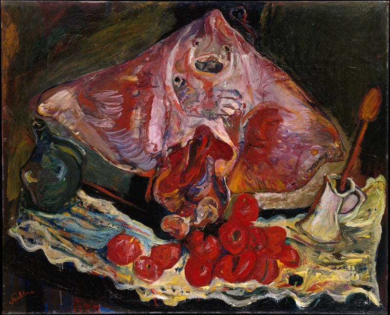 Stillleben mit Haien - Chaim Soutine
