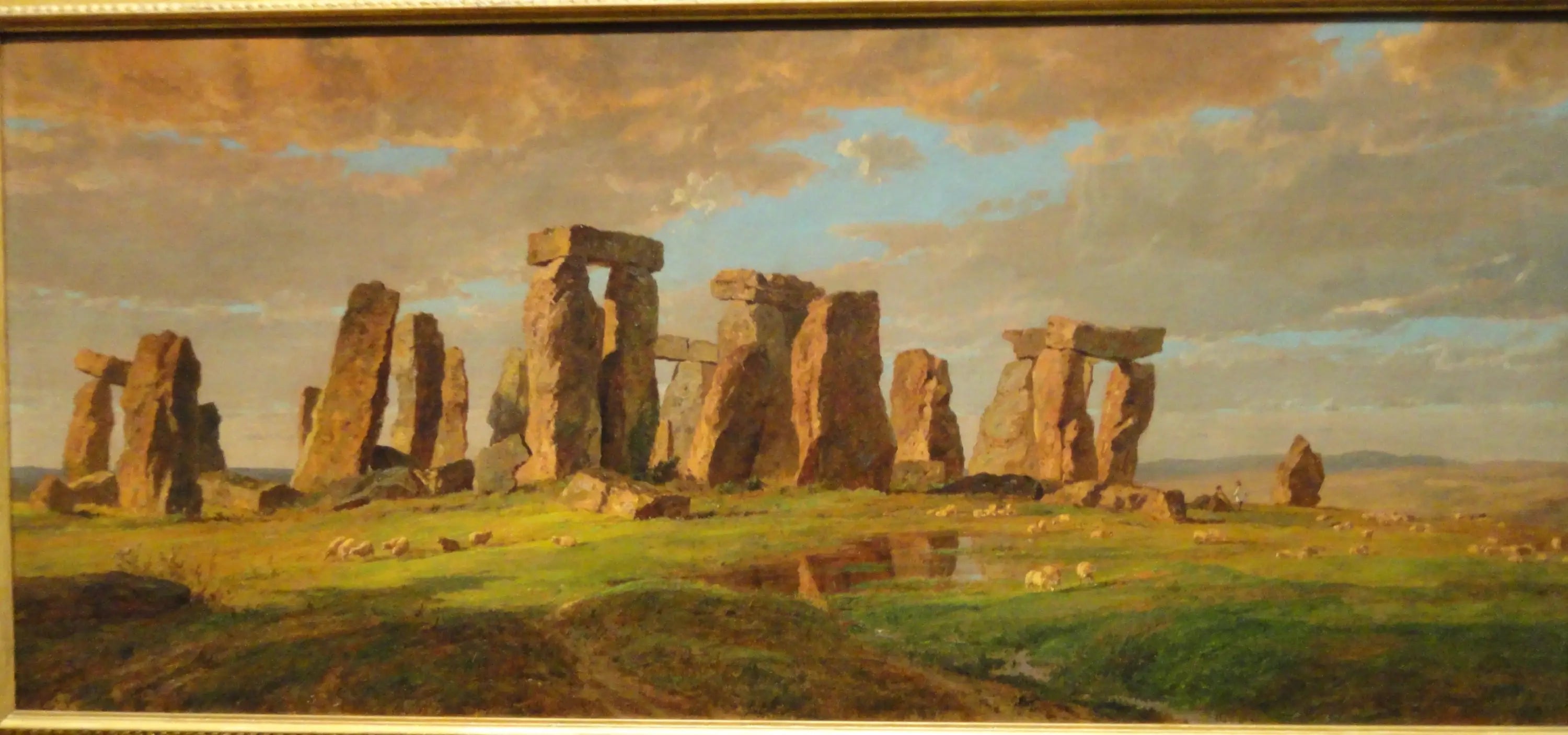 Stonehenge - Jasper Francis Cropsey - Alpha Reproduction