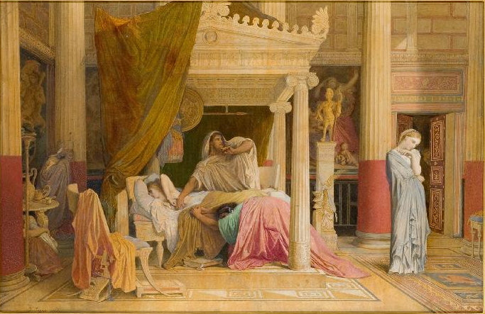 Stratonice og Antiochus - Jean-Auguste-Dominique Ingres