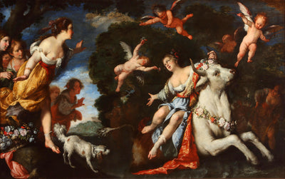 L'enlèvement d'Europe - Bernardo Strozzi