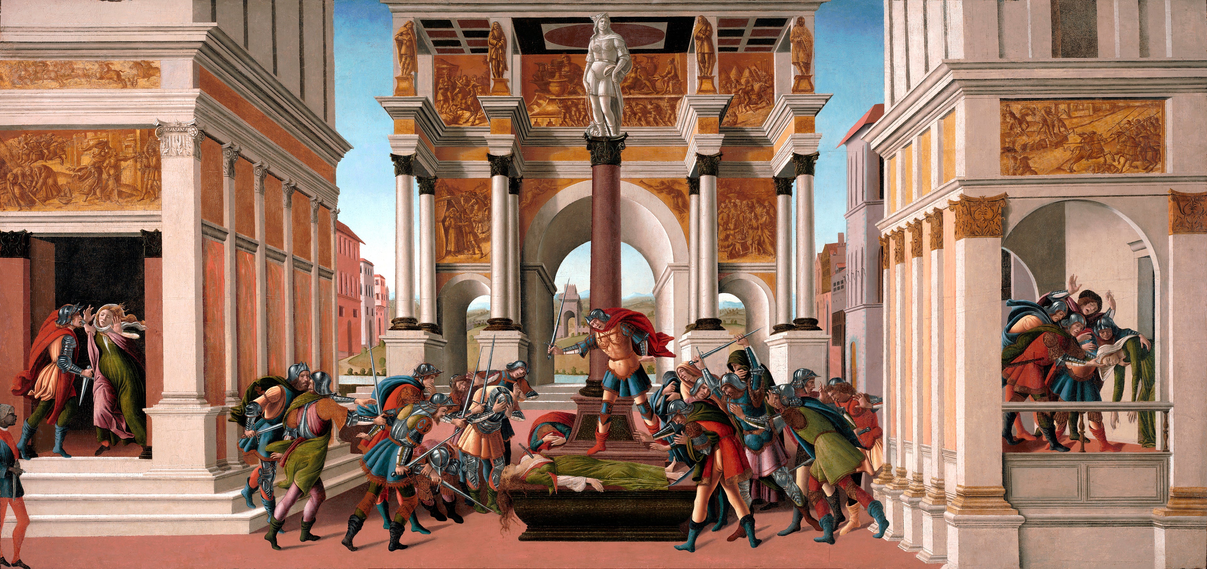 Tragedien om Lucretia - Sandro Botticelli