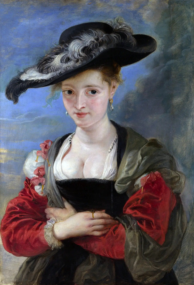 Susanne Fourment (Halmhatten) - Peter Paul Rubens