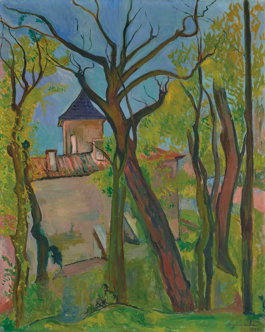 Paysage à Saint-Bernard (Ain) - Suzanne Valadon