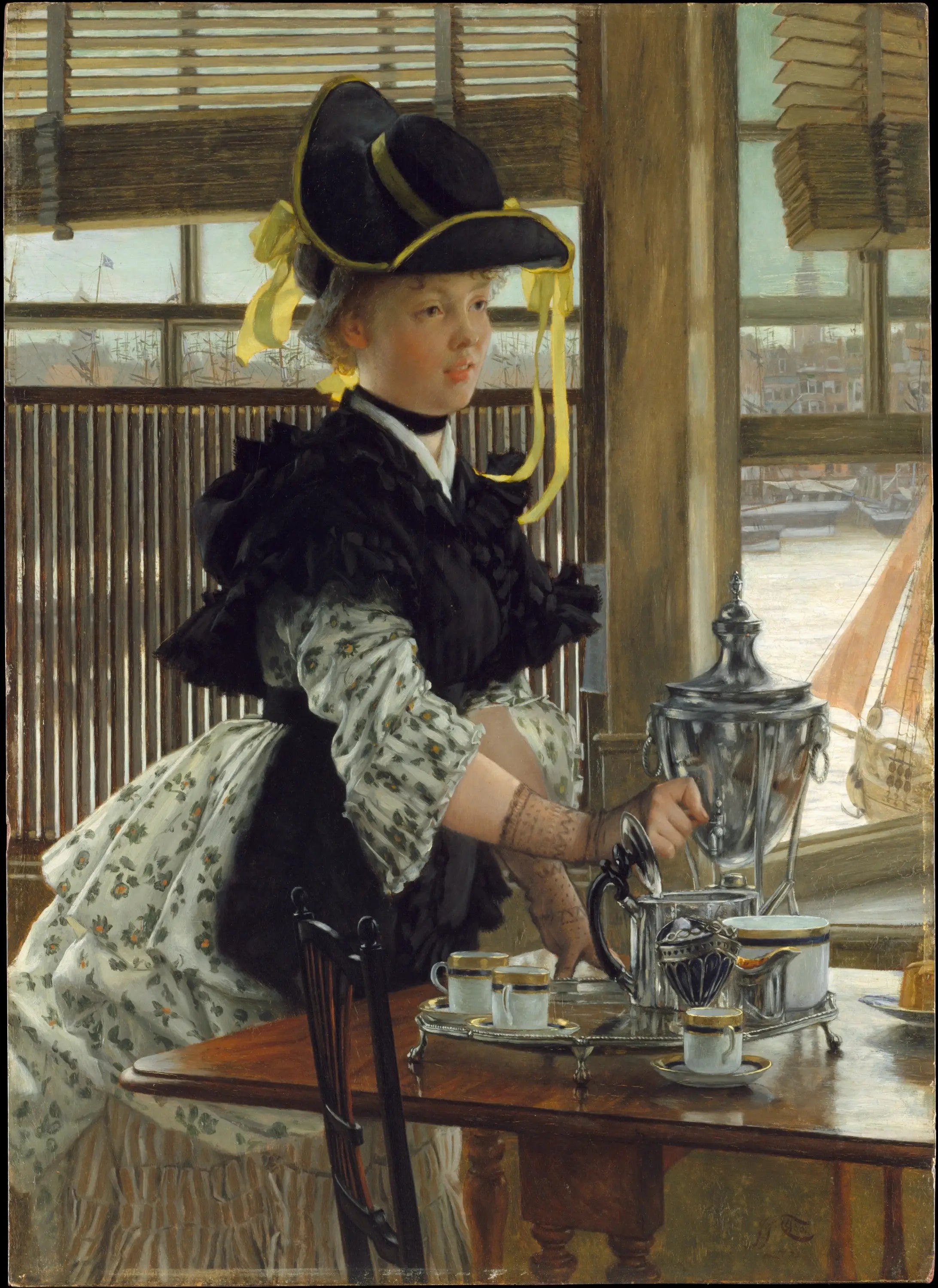 Le Thé - James Tissot - Alpha Reproduction