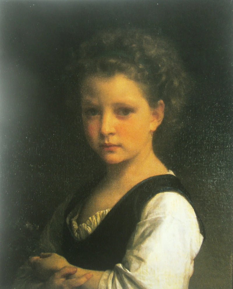 Pige med violer - Bouguereau
