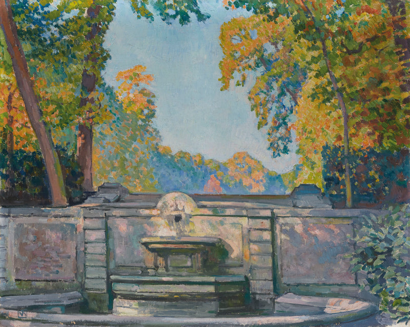 Fontænen - Théodore van Rysselberghe
