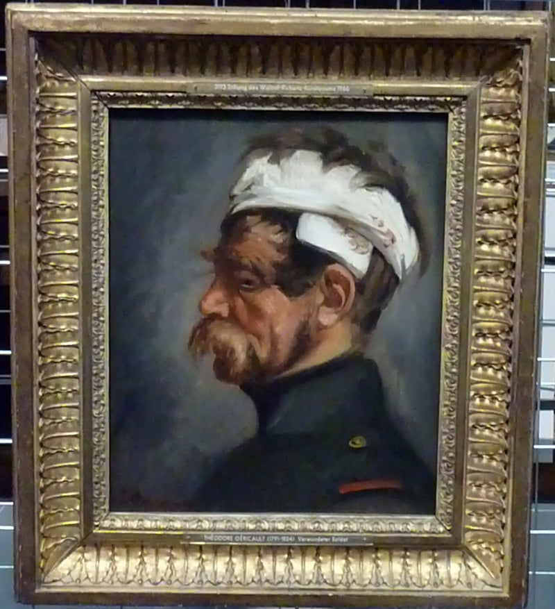 Såret soldat - Théodore Géricault
