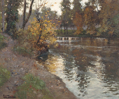 Landskab - Frits Thaulow