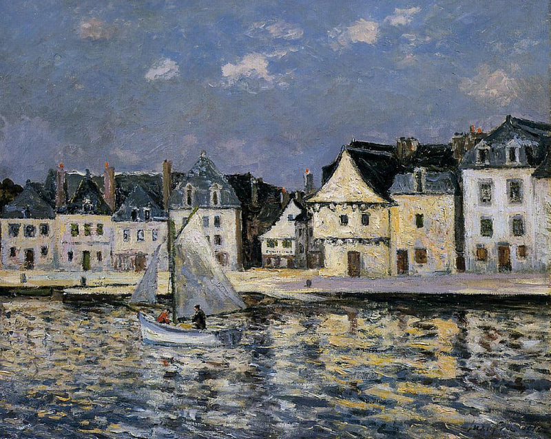 Havnen i Saint-Goustan - Maxime Maufra