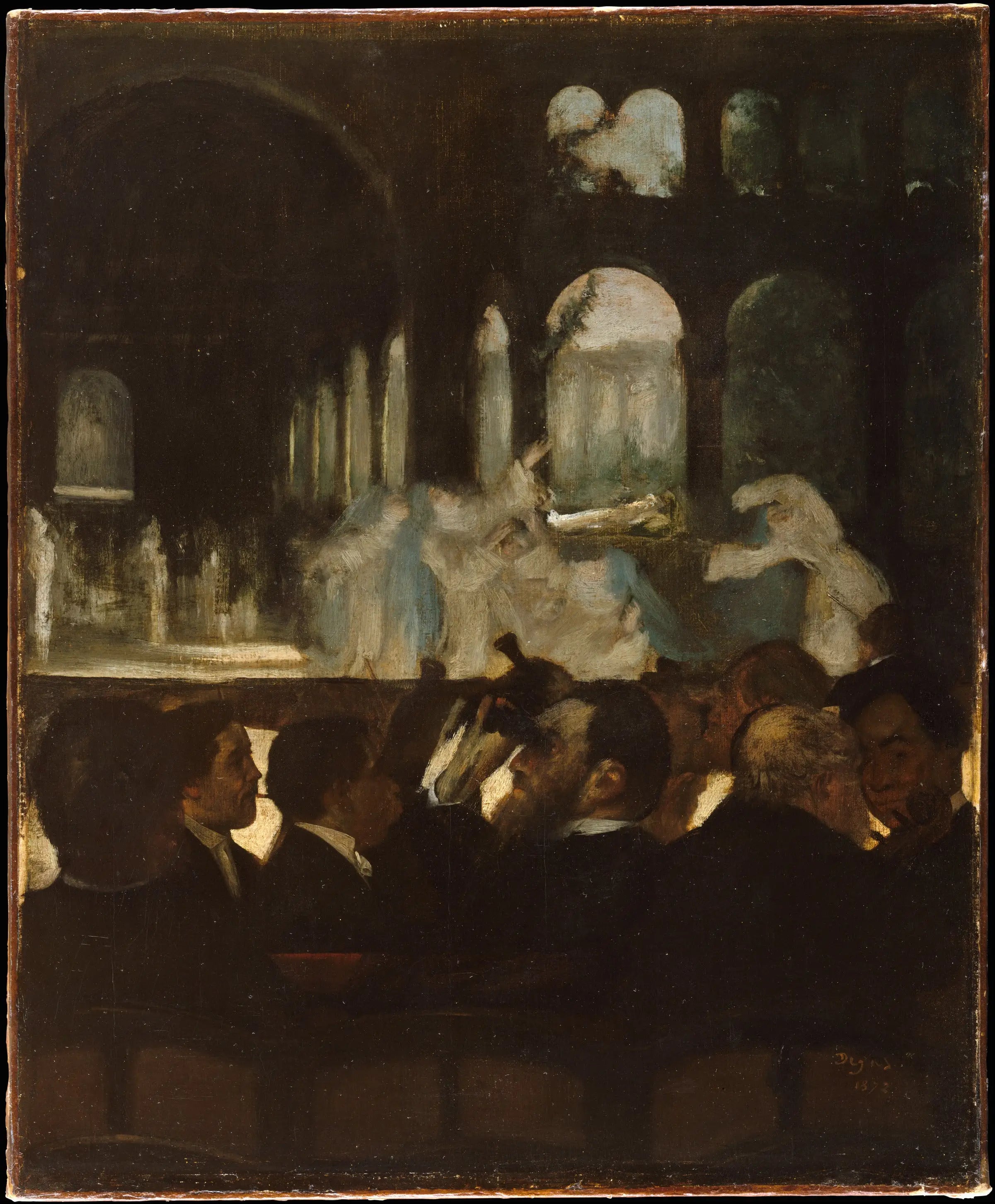 Reproduction du tableau « Le Ballet de « Robert le Diable » (1871) - Edgar Degas » par Alpha Reproduction en peinture à l’huile