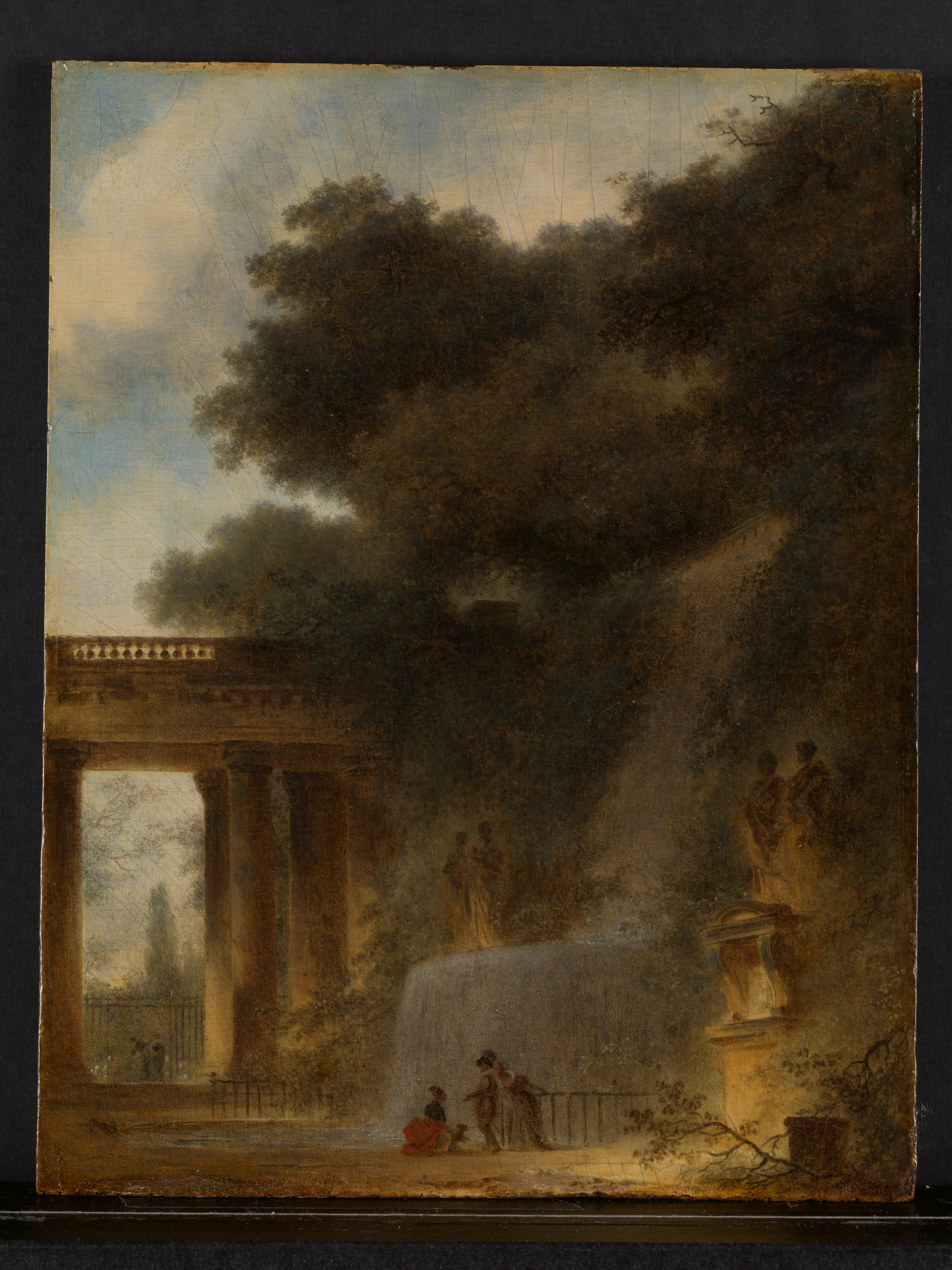 La Cascade - Jean-Honoré Fragonard