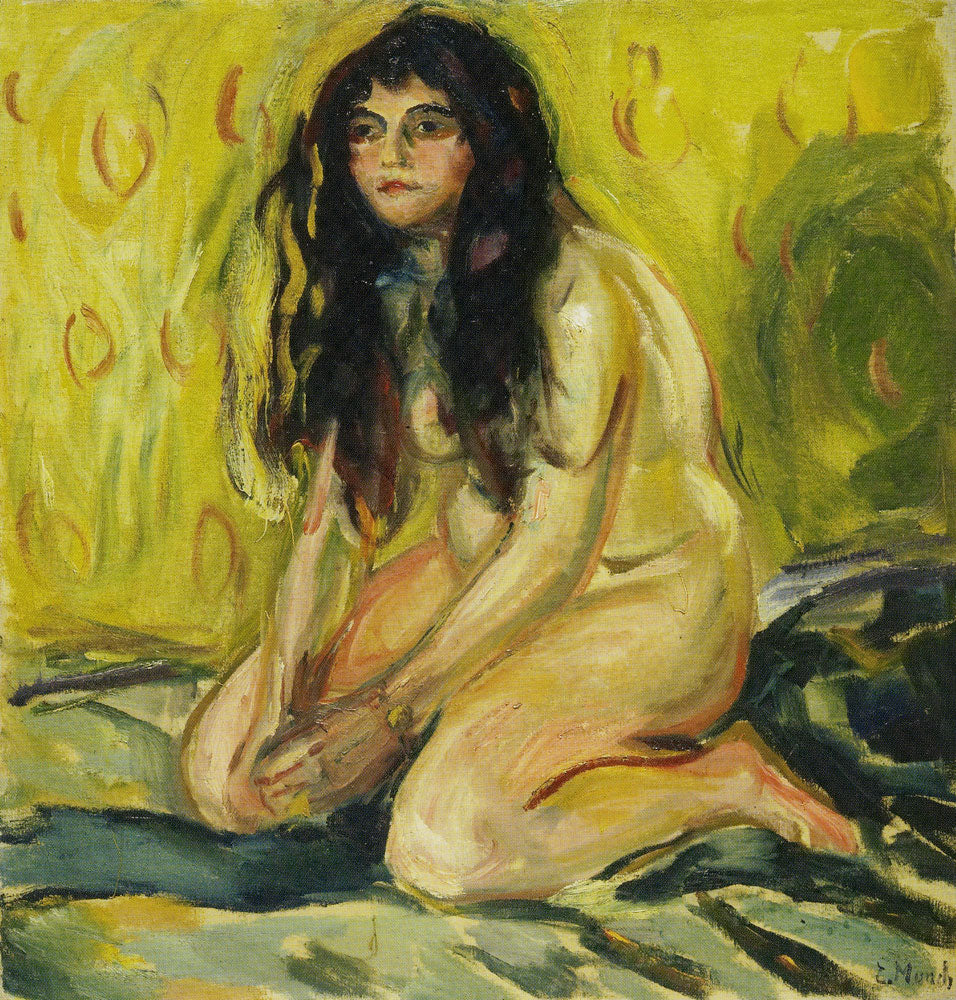 Reproduction du tableau « Le Chat - Edvard Munch » par Alpha Reproduction en peinture à l’huile