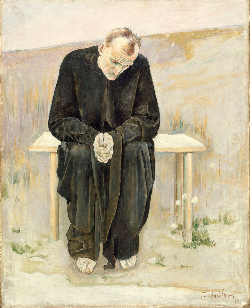 Den desillusionerede - Ferdinand Hodler