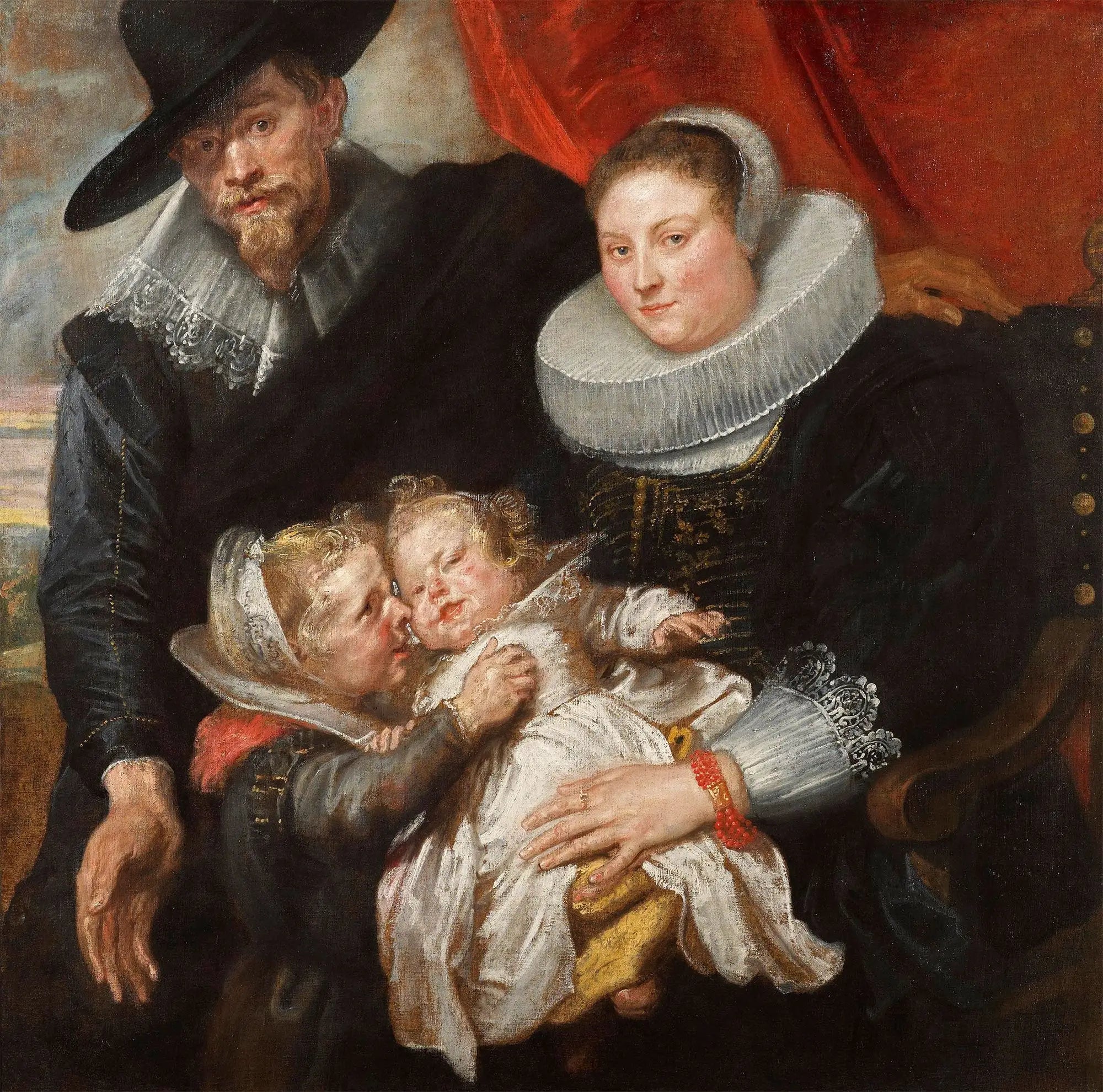 Portrait d’une famille - Antoine van Dyck - Alpha Reproduction