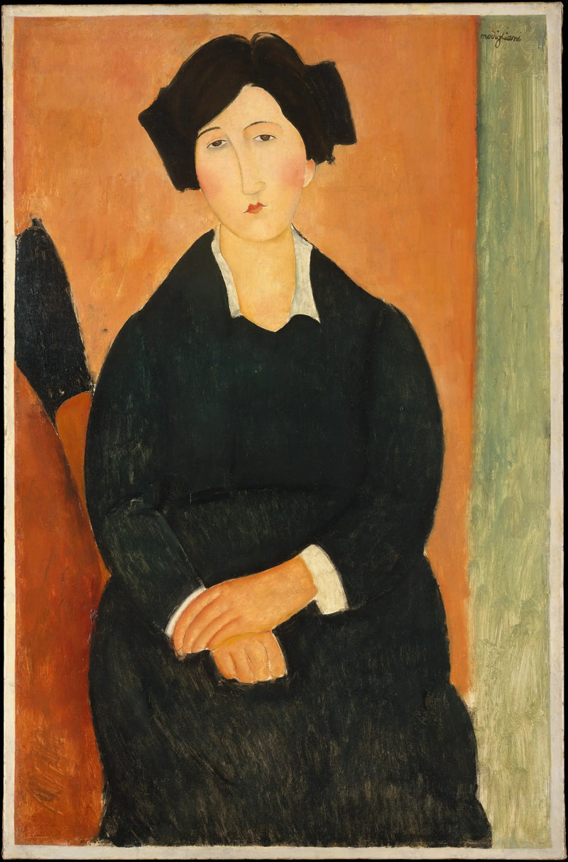 Den italienske kvinde - Amedeo Modigliani