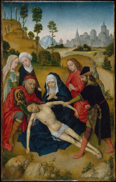 La Lamentation du Christ - Simon Marmion