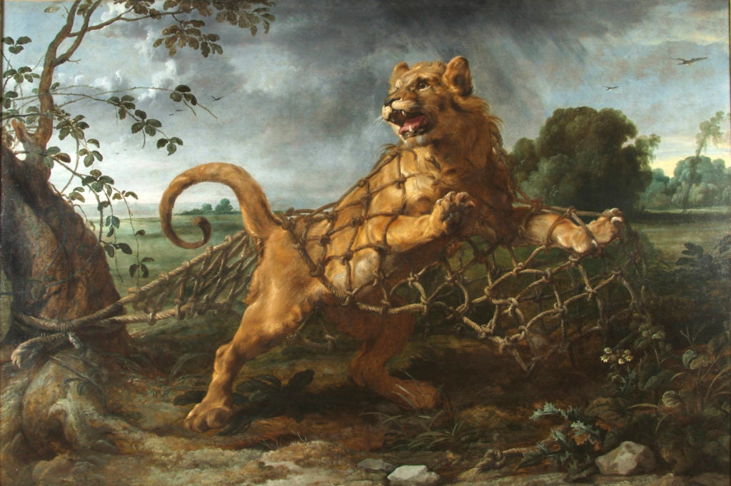 Le Lion et la Souris - Frans Snyders