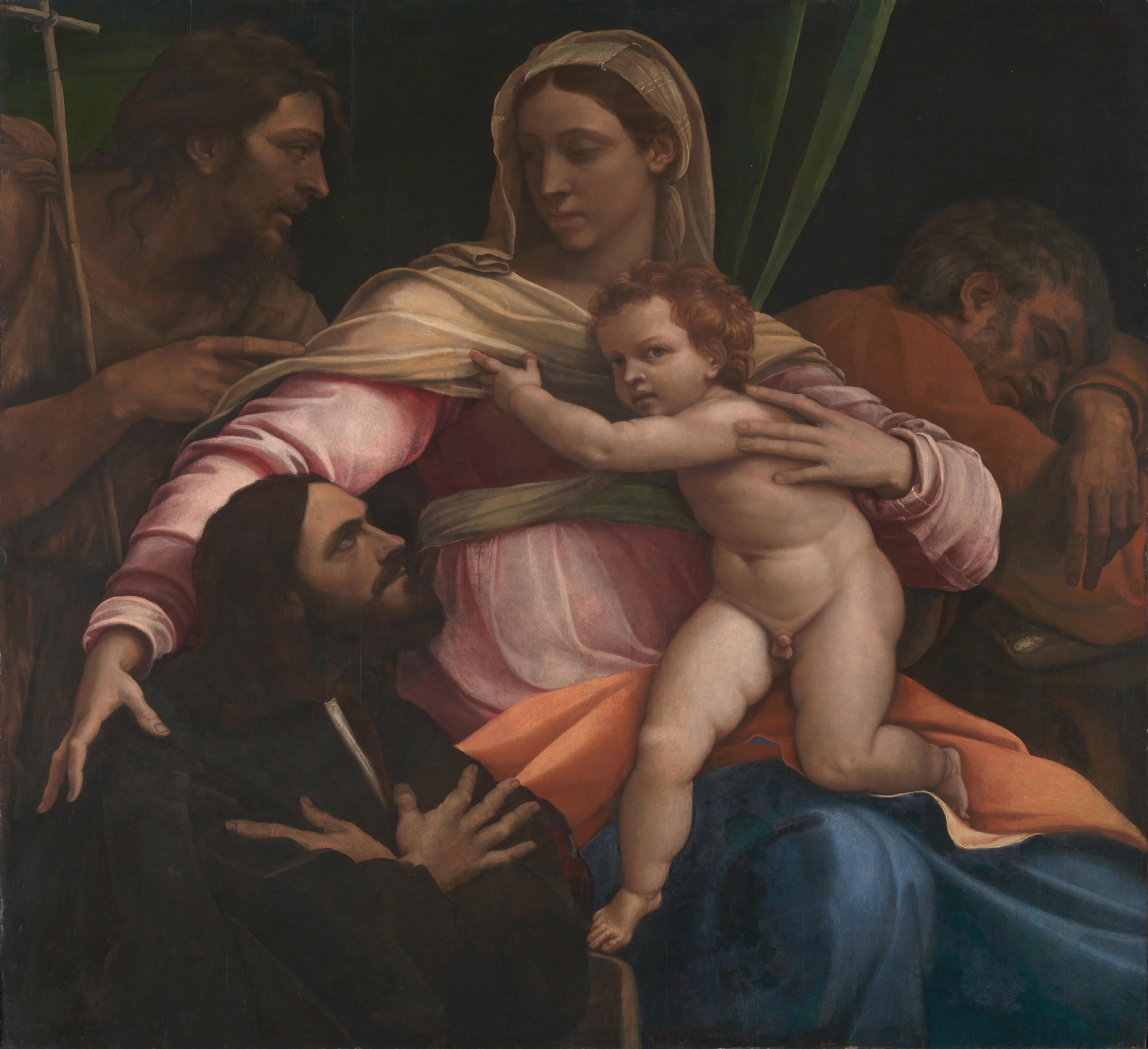 La Vierge à l’Enfant avec des saints et un donateur - Sebastiano del Piombo - Alpha Reproduction