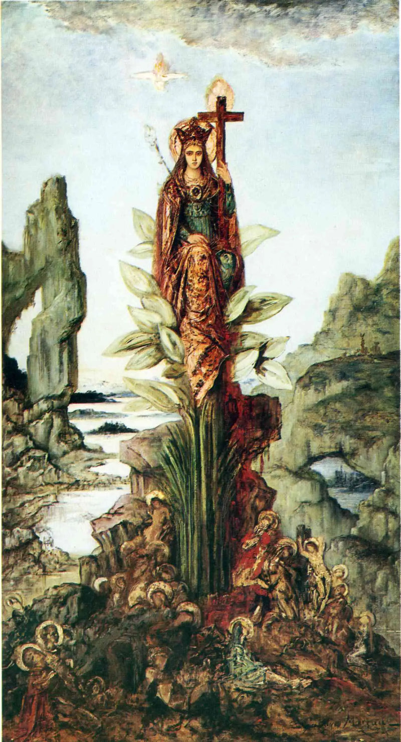 Mystisk blomst - Gustave Moreau