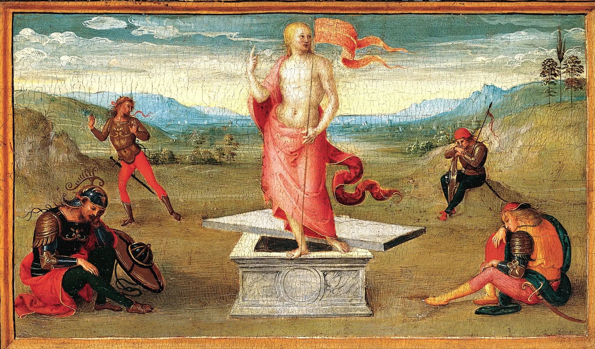 La Résurrection - Pietro Perugino - Alpha Reproduction