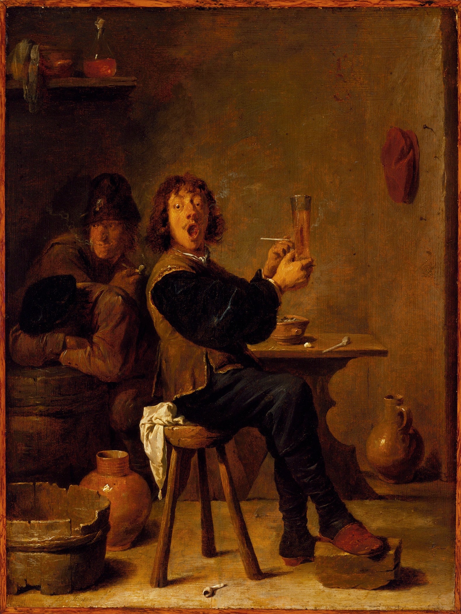 Le fumeur - David Teniers le Jeune