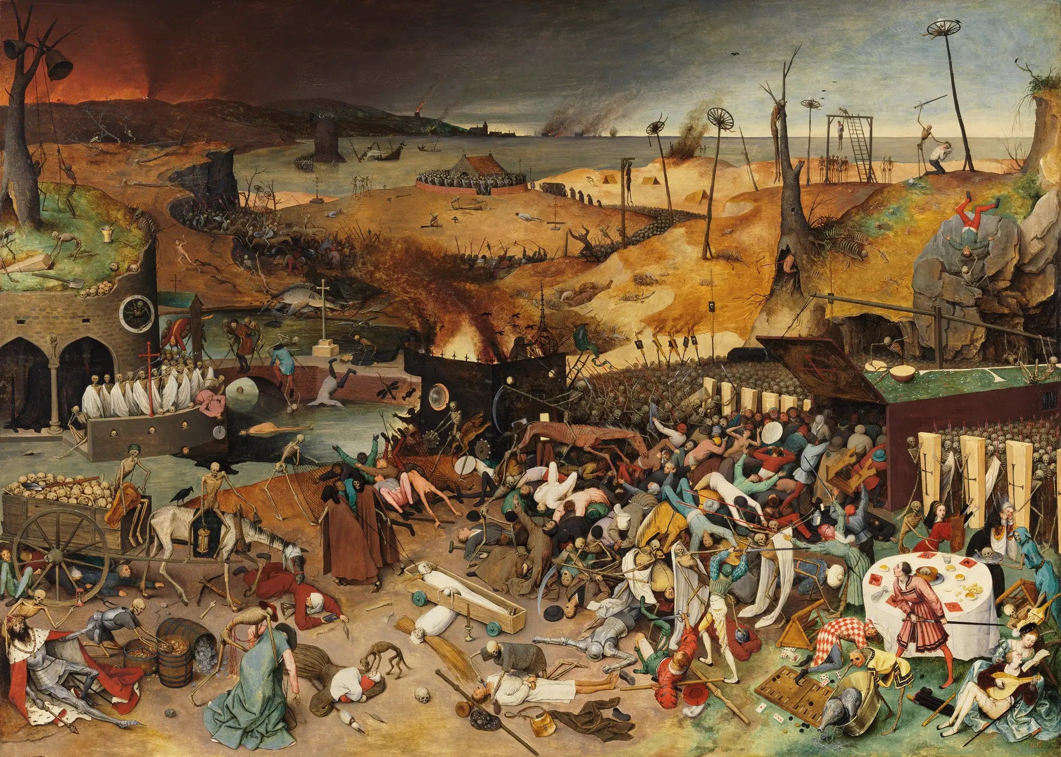 Le Triomphe de la Mort - Pieter Brueghel the Elder - Alpha Reproduction