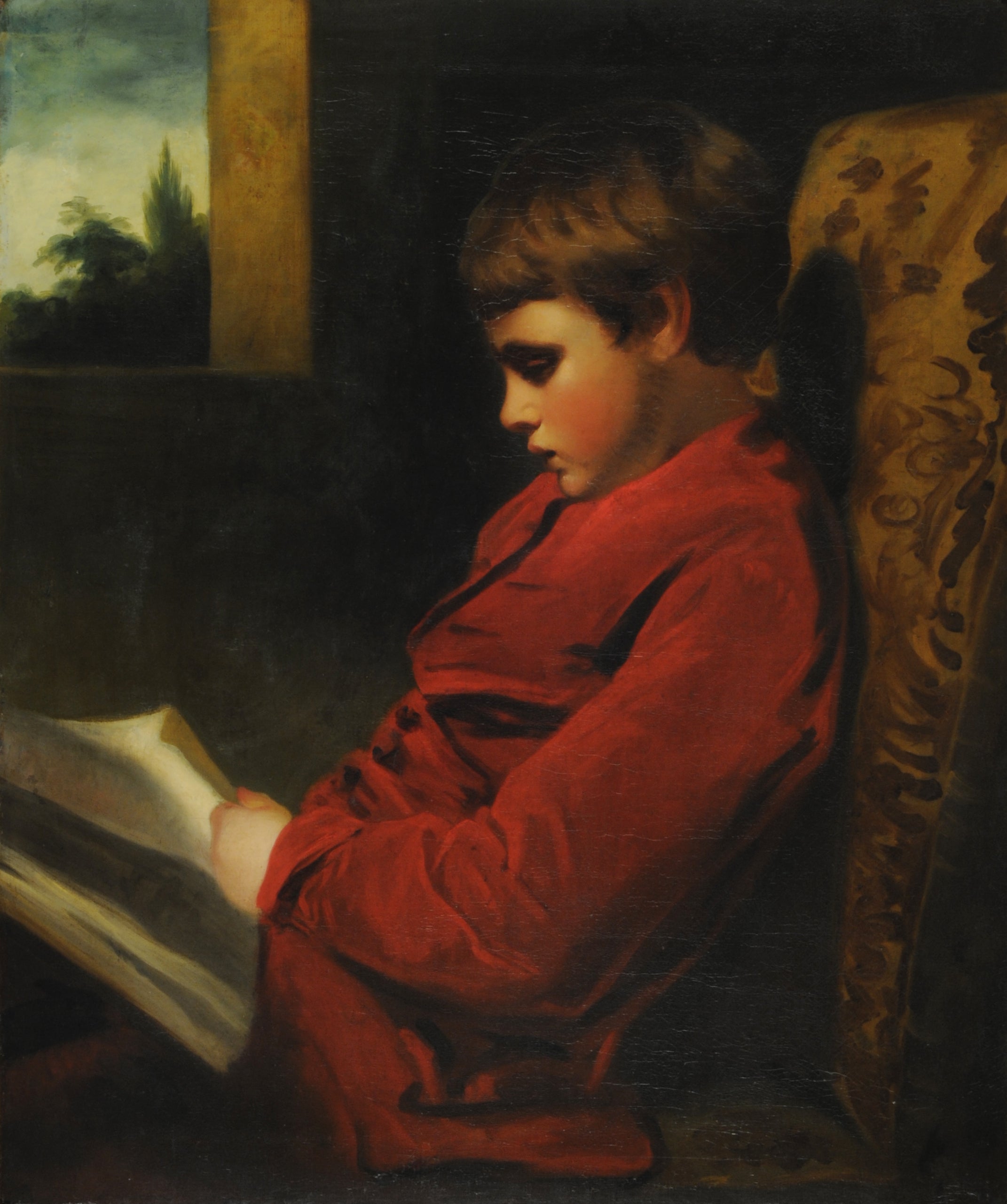 Le garçon qui lit - Joshua Reynolds