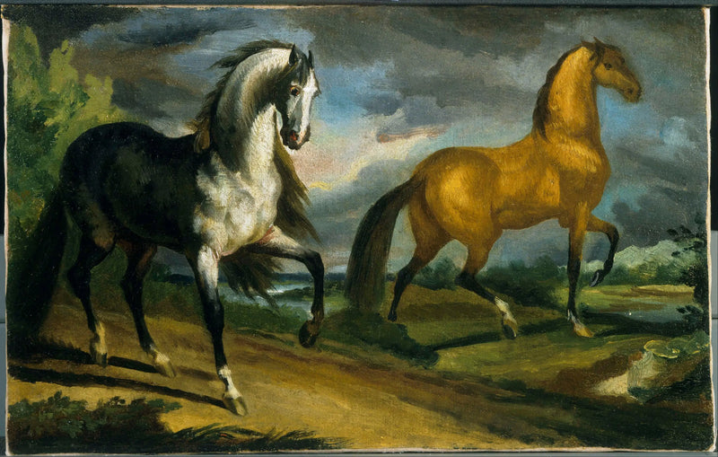 To heste - Théodore Géricault