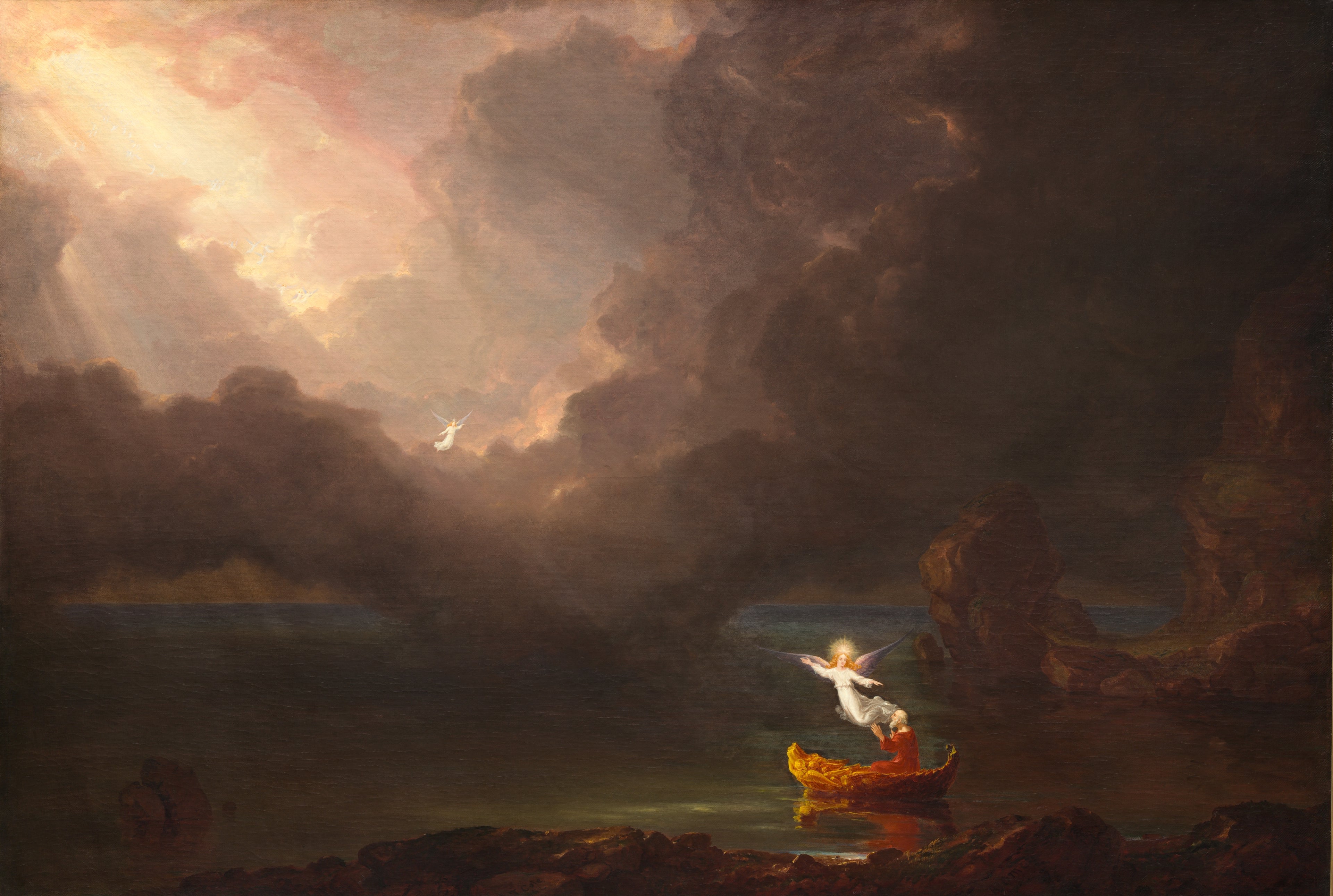 Le Voyage de la vie : Vieillesse - Thomas Cole