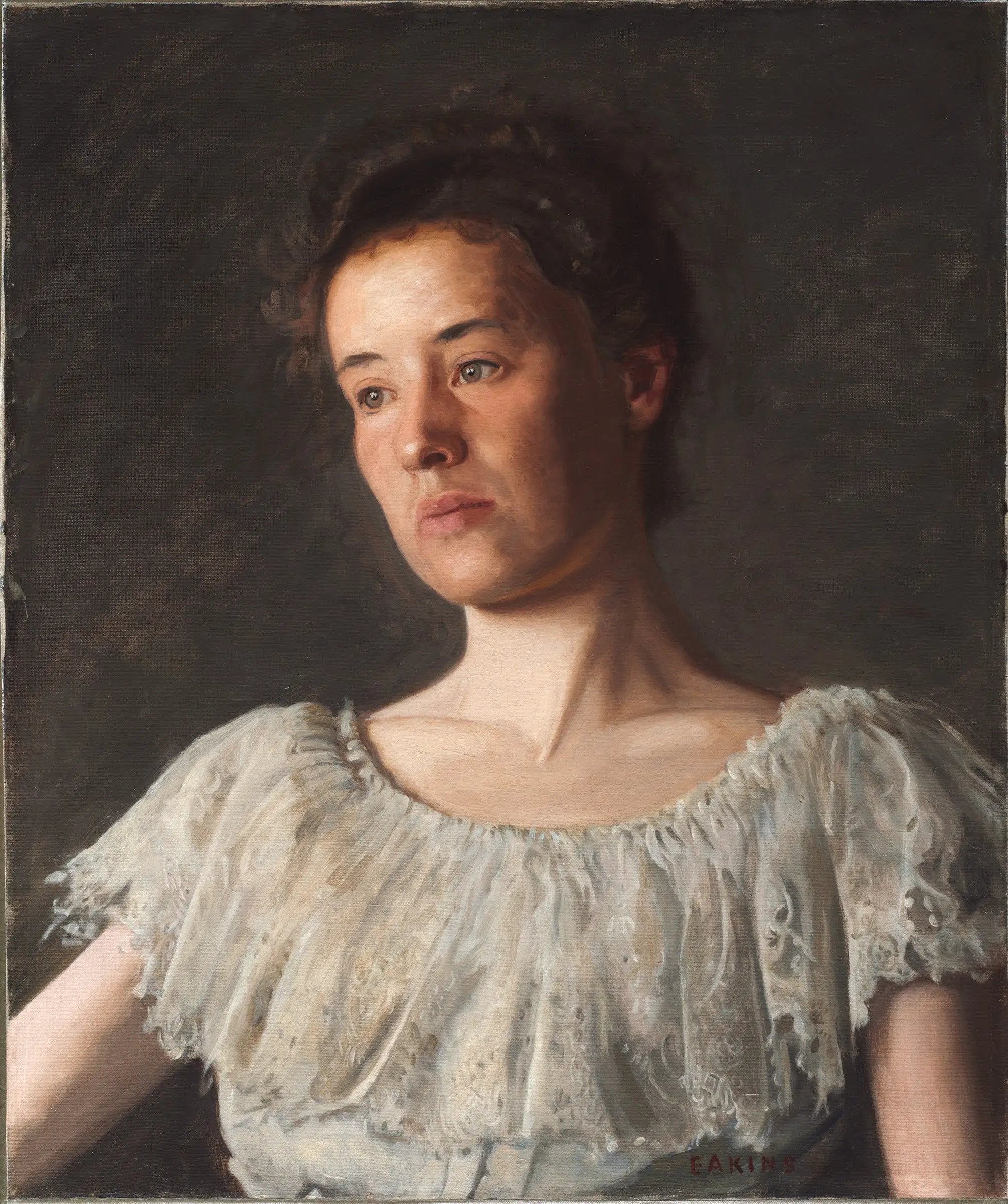 Mademoiselle Alice Kurtz - Thomas Eakins - Alpha Reproduction